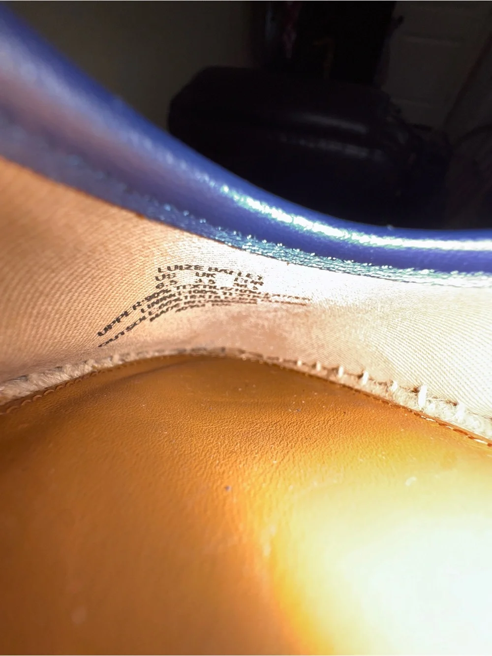 Women Lauren Ralph Lauren Luize Espadrille Ballet Flats striped logo Size 6.5